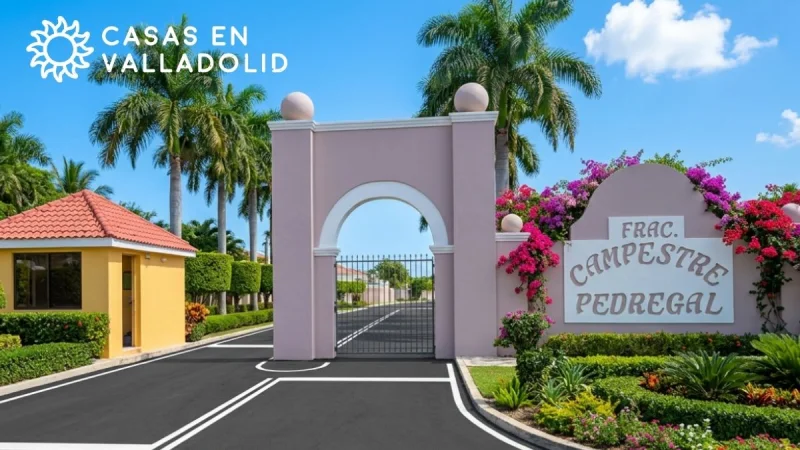 Campestre Pedregal, Valladolid: casas nuevas, lotes y vida residencial