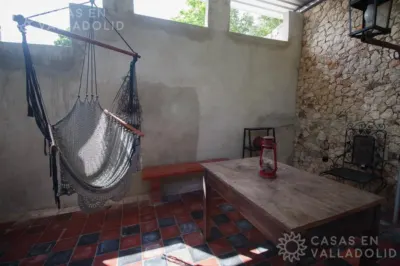 vista del patio privado — House in México, Yucatán, Valladolid, San Juan, photo 15