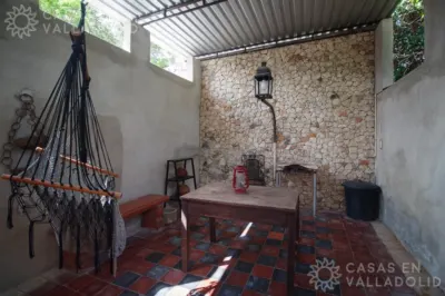 espacio para las comidas al aire libre — House in México, Yucatán, Valladolid, San Juan, photo 18