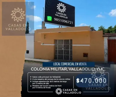 Propiedad comercial en México, Yucatán, Valladolid, Militar, foto 1
