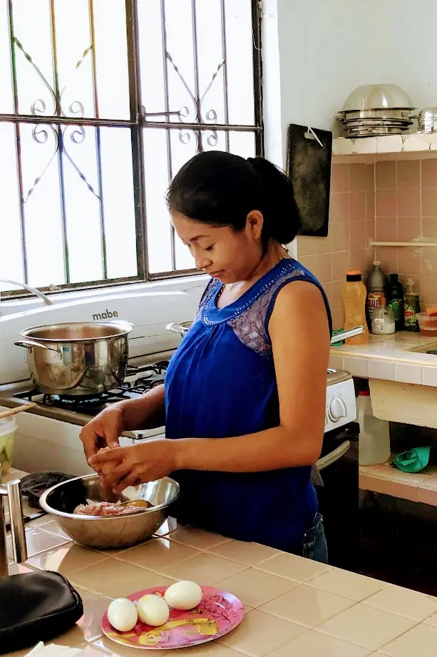Recipe for Yucatecan meatballs with noodles — Casas en Valladolid